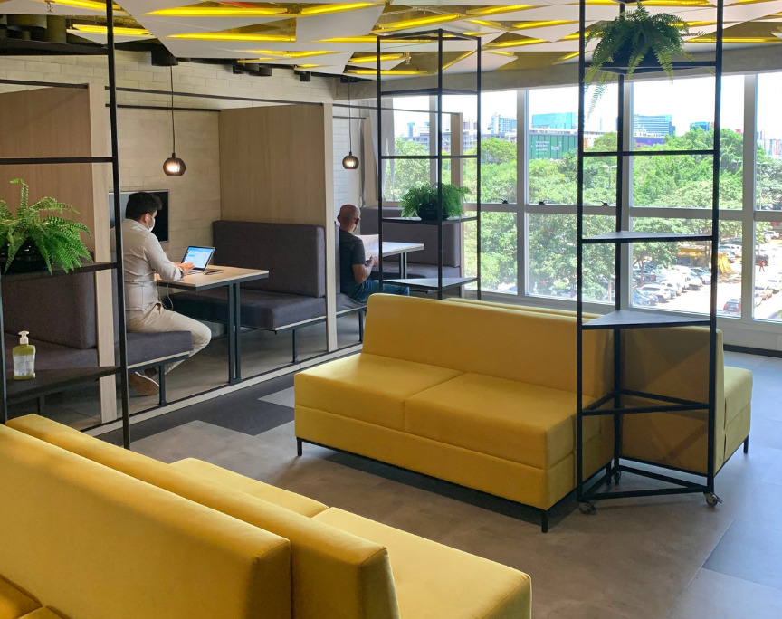 Lounge do coworking br.offices