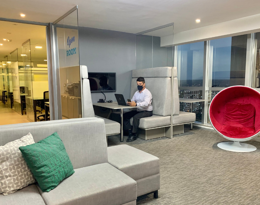 espaço de coworking BR.Offices
