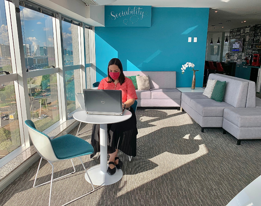 espaço de trabalho no br.offices coworking