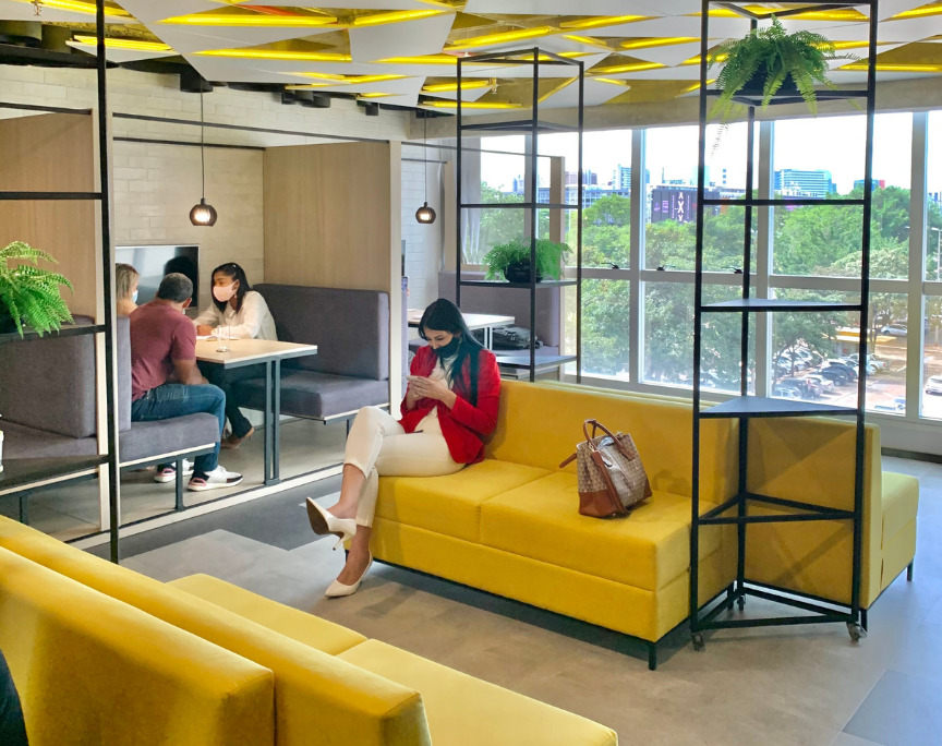 Espaço de coworking BR.Offices