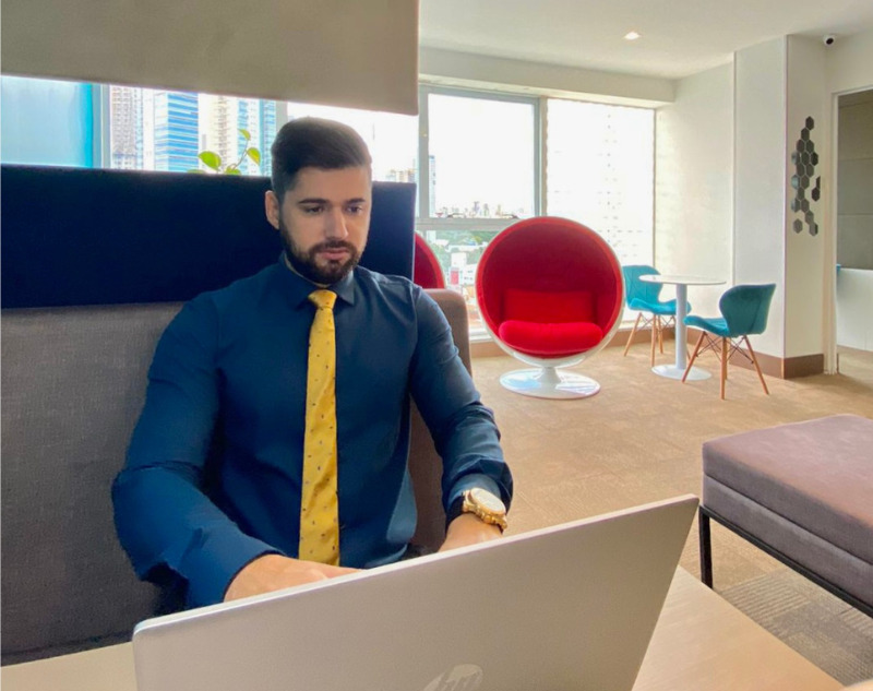 espaço de coworking